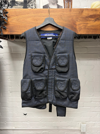 SS2019 Junya Watanabe Plaid Tactical Cargo Vest