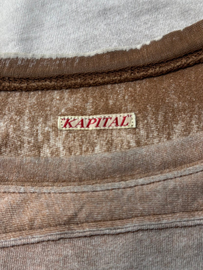 Kapital Reversible ‘Football Jersey’ Vintage Long Sleeve Shirt