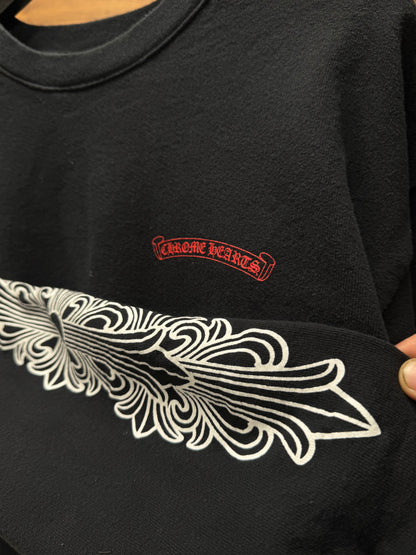 Chrome Hearts x Matty Boy ‘Chomper’ Black Graphic Sweatshirt