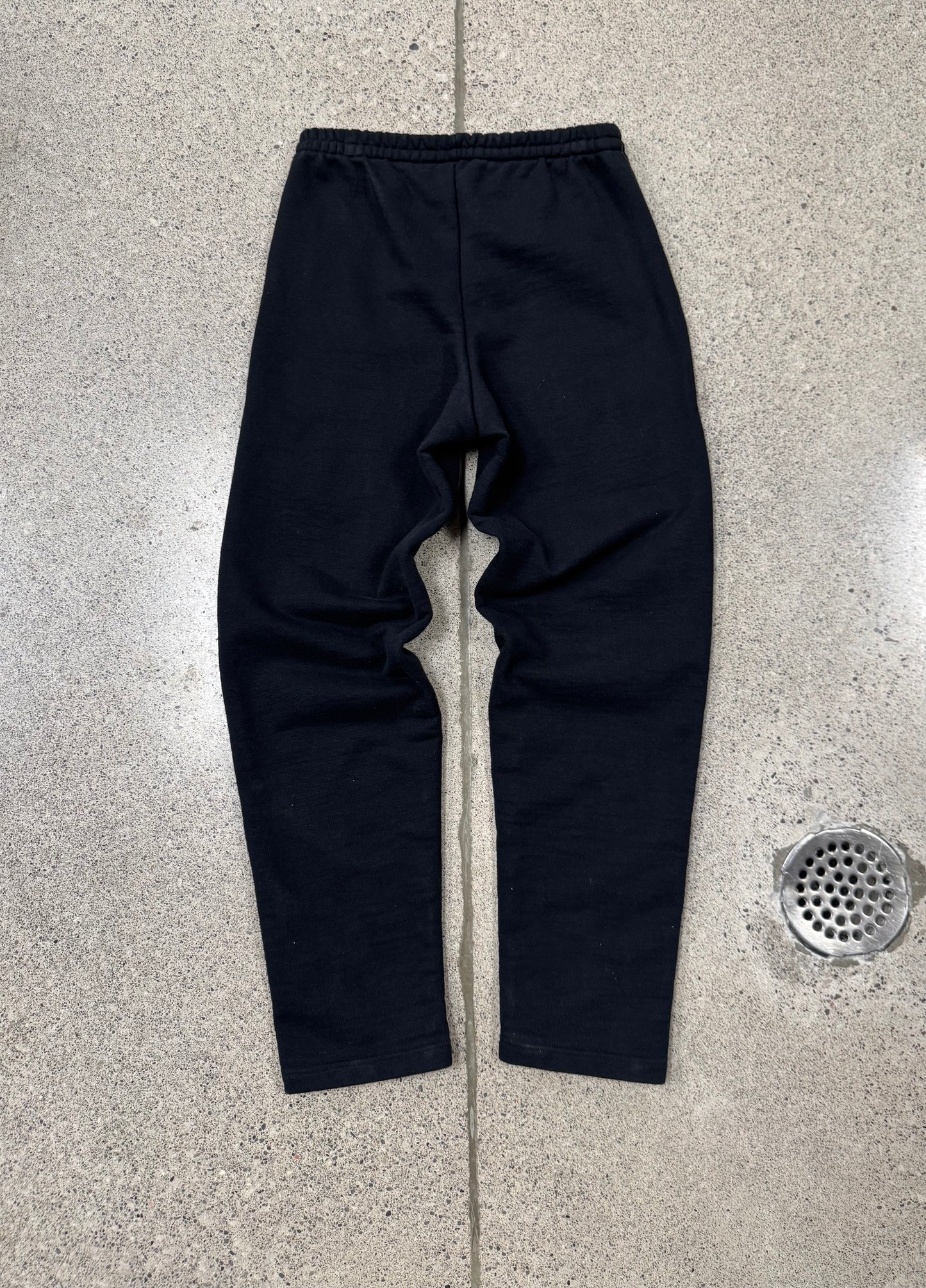 SS2019 Vetements ‘Wash Tag’ Striped Logo Sweatpants