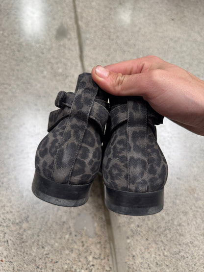 Saint Laurent ‘Jodhpur’ Leopard Suede Boots