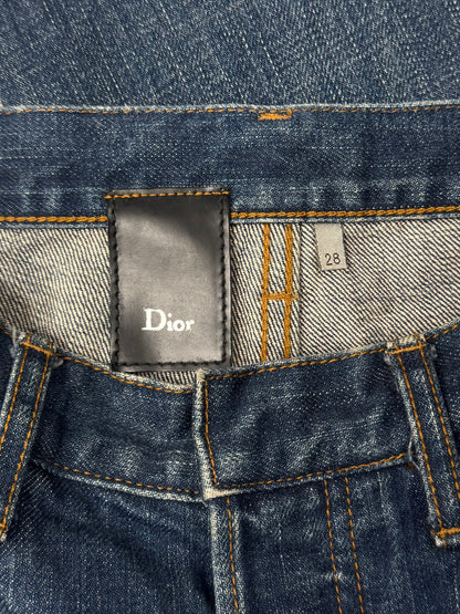 SS2003 Dior Homme by Hedi Slimane ‘Clawmark’ Unaltered Blue Denim