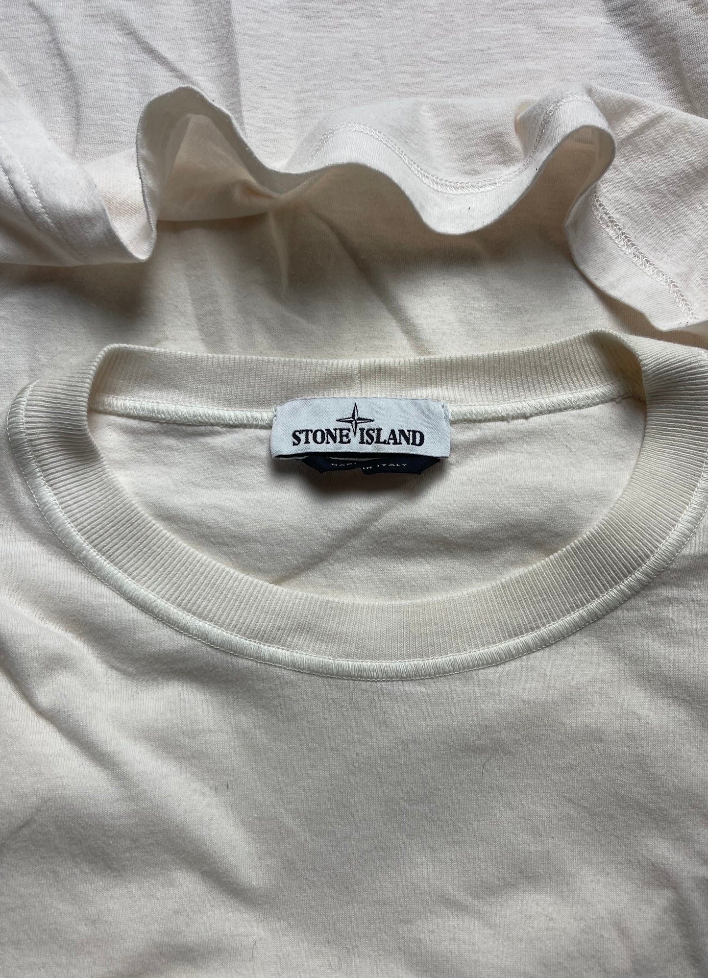 Stone Island Embroidered Chest Logo T-Shirt