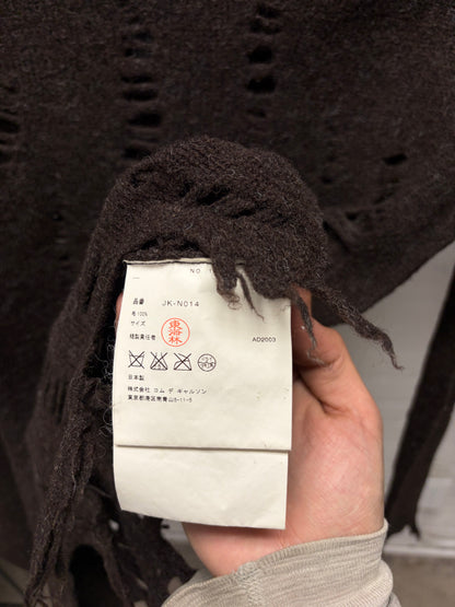 AW2003 Junya Watanabe ‘Grunge’ Thrash Distressed Knit Sweater