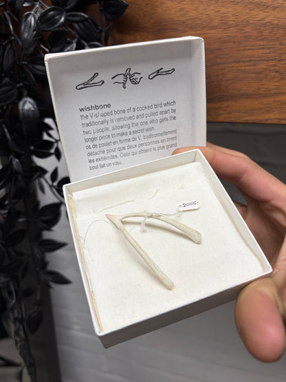 2005 Maison Martin Margiela Painted White ‘Wishbone’ Friends and Family Gift