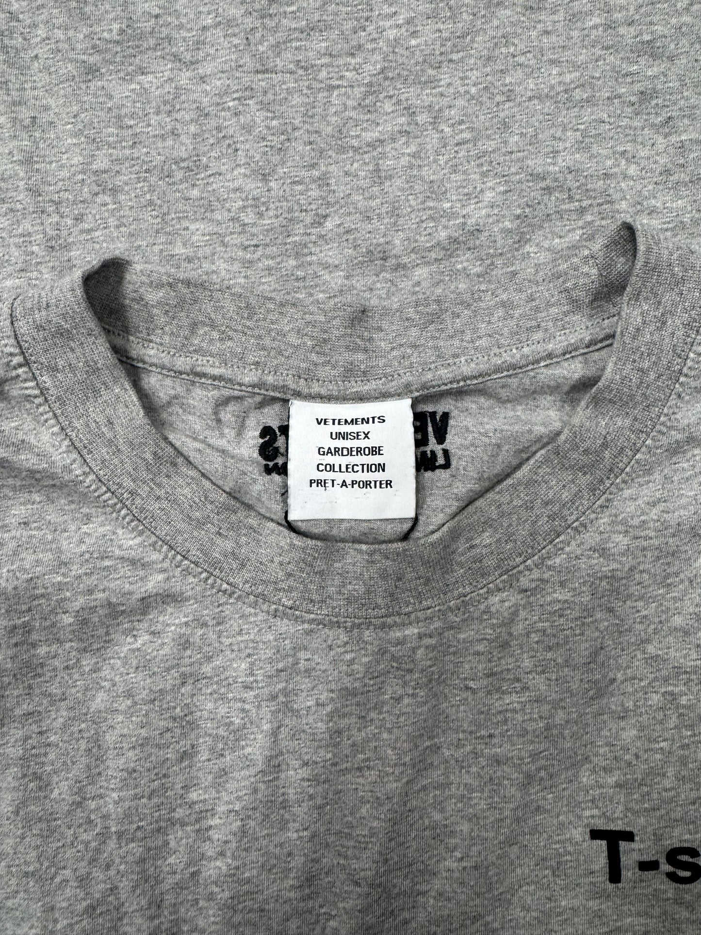 Vetements Limited Edition ‘Definition’ T-Shirt
