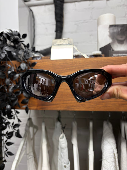 Balenciaga ‘Batwing’ Matte Black Sunglasses