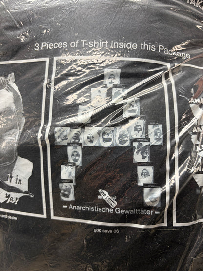 AW2007 Undercover x Vandalize ‘Anarchy’ 3 Piece T-Shirt Sealed Package Set