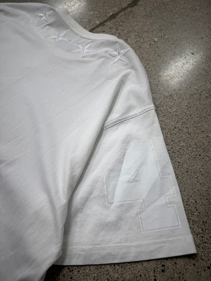 2010s Givenchy ‘Stars’ Embroidered Logo T-Shirt