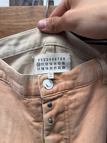 Maison Margiela ‘Rose Orange’ Skinny Jeans