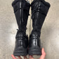 Yohji Yamamoto x Adidas Black Combat Boots