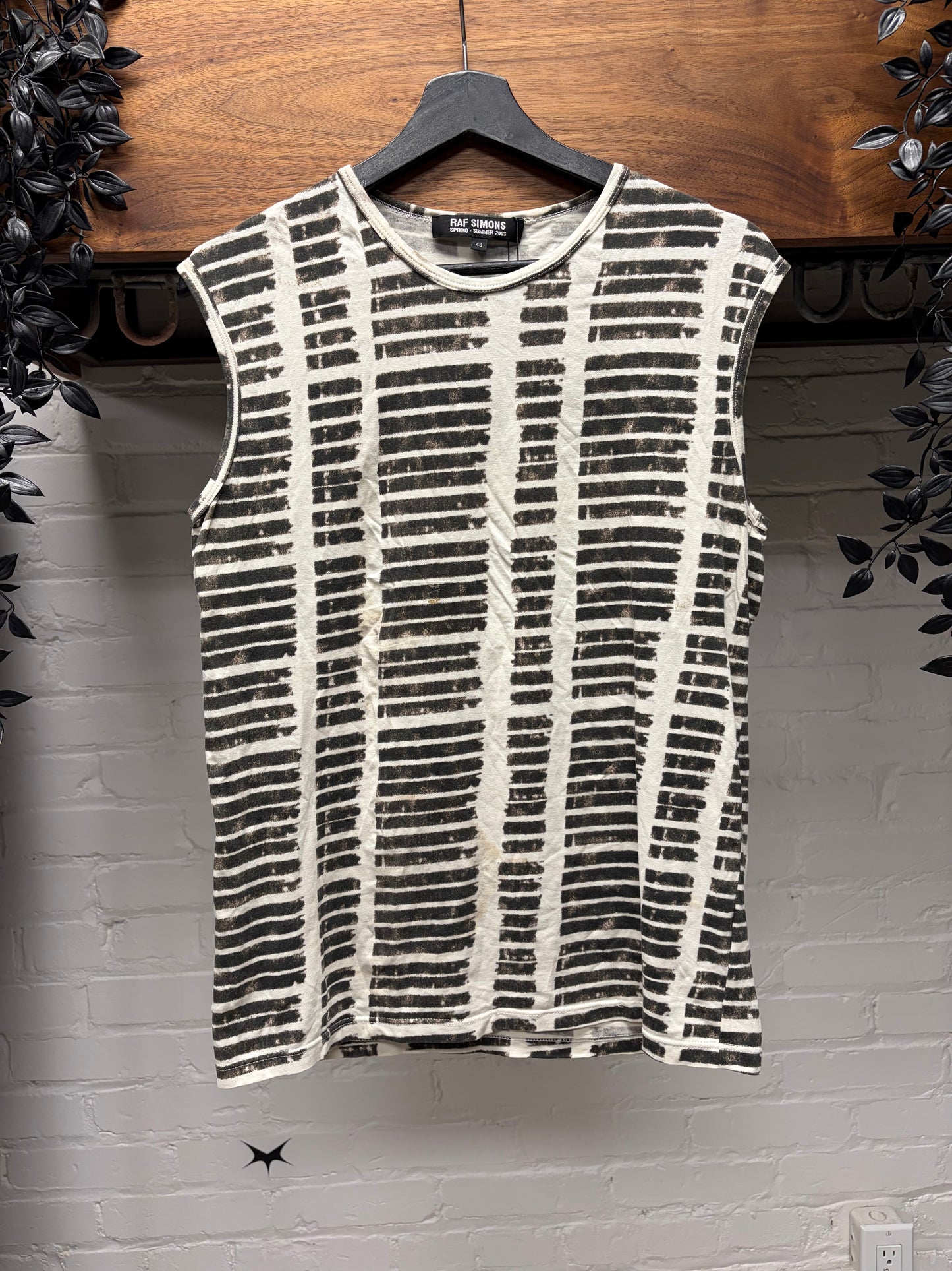 SS2003 Raf Simons ‘Consumed’ Sleeveless Tank Top