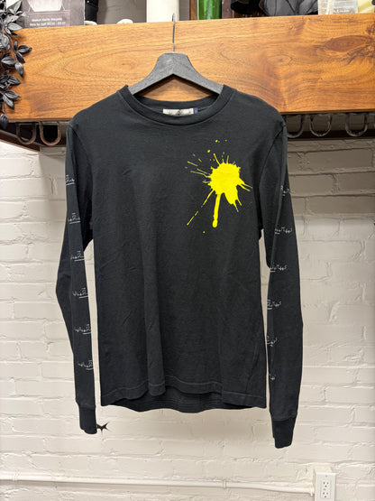 SS2019 Undercover ‘Gunshot’ Mosaic Graphic Long Sleeve Shirt