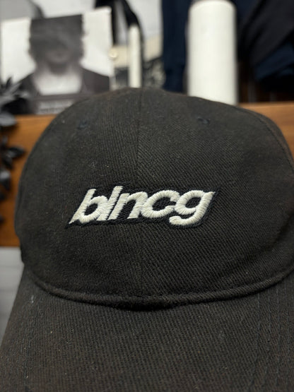 Balenciaga ‘Speed Logo’ Sun-Faded Black Baseball Hat