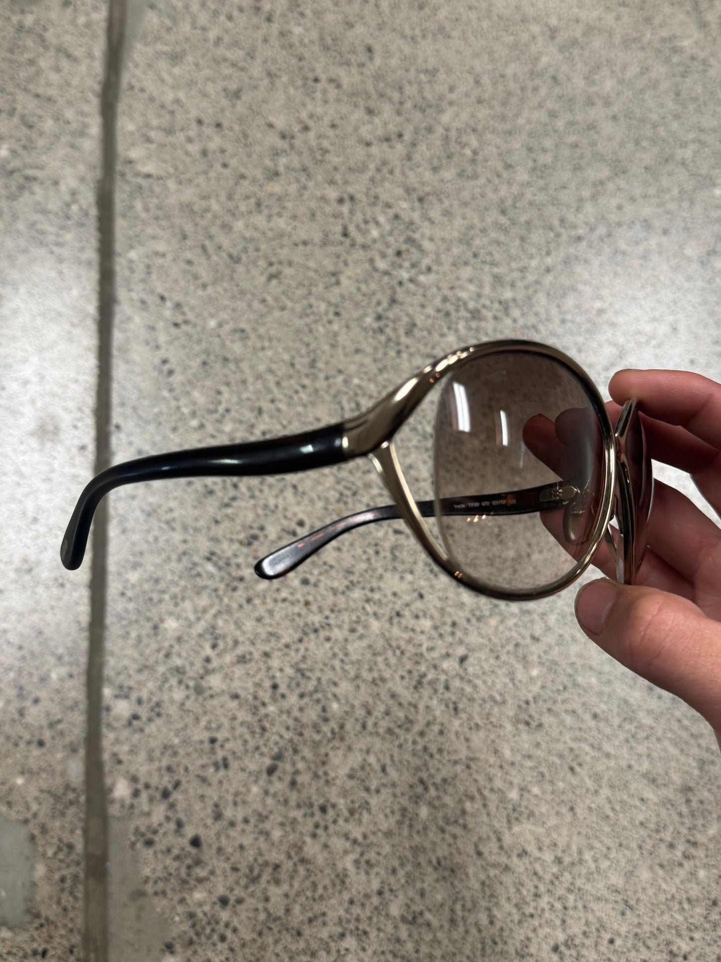 Tom Ford ‘Yvette’ Brown Tortoiseshell Sunglasses