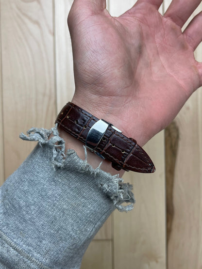 90s Jean Paul Gaultier Leather Band Watch