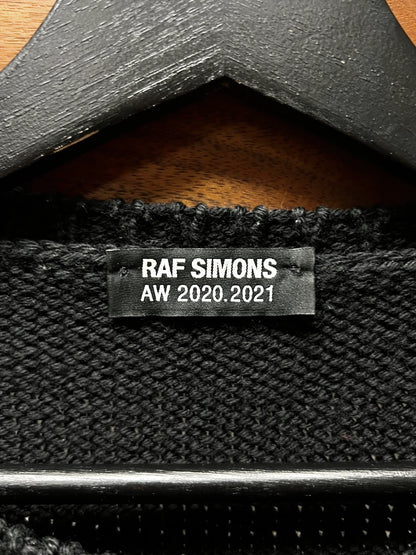 AW2017 Raf Simons ‘I Love Ny’ Drop Shoulder Oversized Knit Sweater