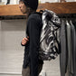 AW2021 Balenciaga ‘Snow Camo’ Convertible Gym Duffel/Backpack