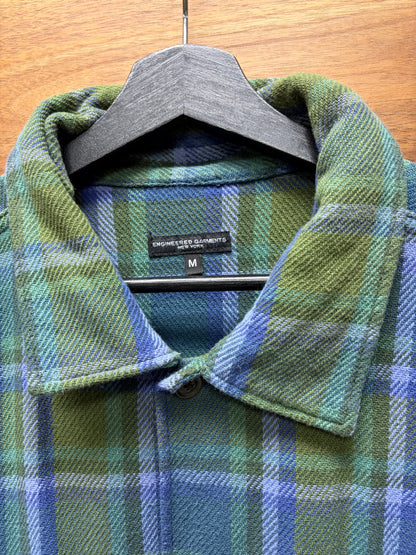 AW2023 Engineered Garments ‘Heavy Twill’ Plaid Cargo Shirt Jacket