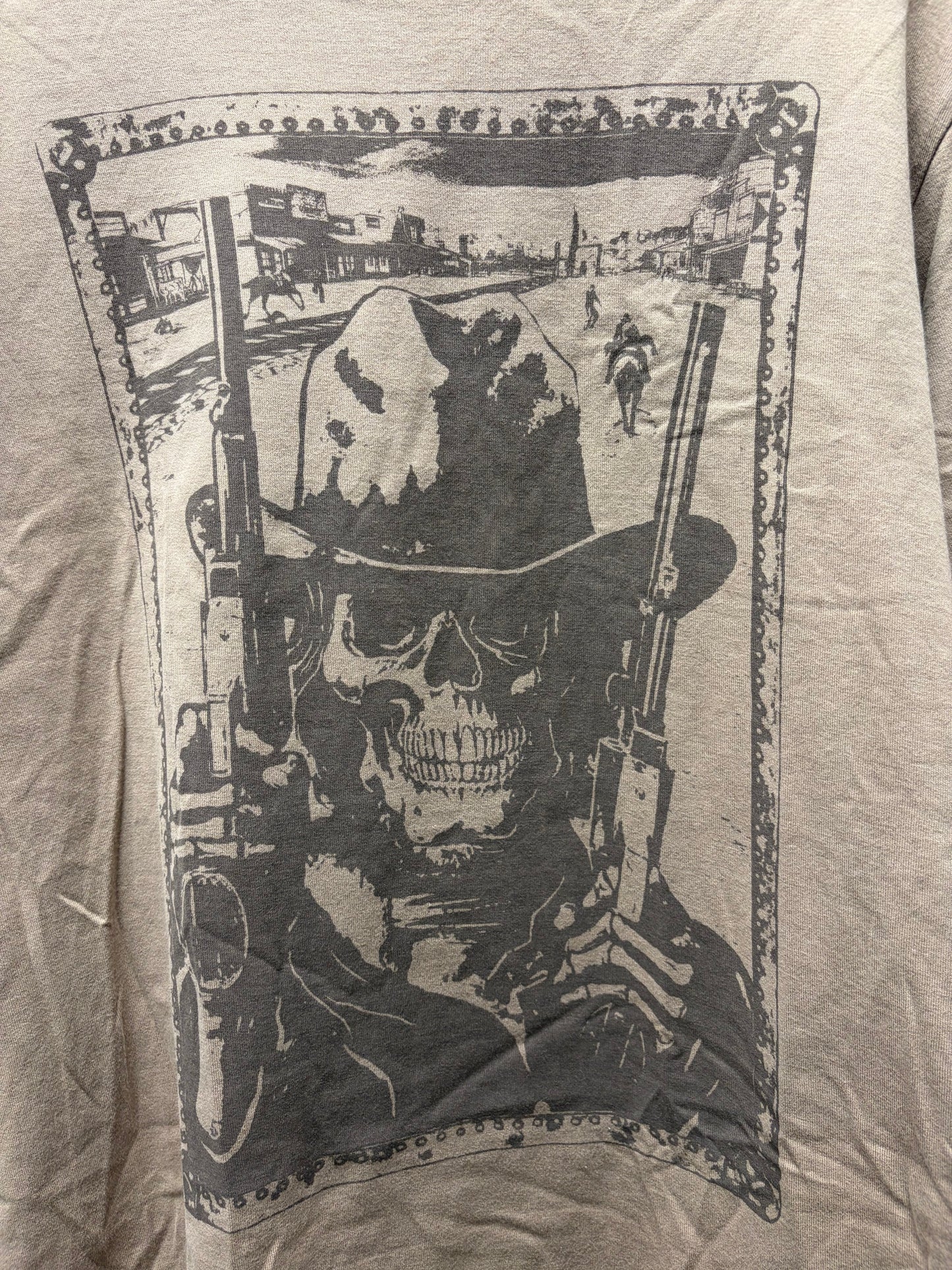 SS2007 Number (N)ine ‘About a Boy’ Brown Western Graphic T-Shirt