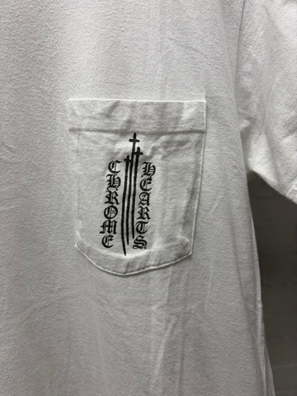 Chrome Hearts ‘RS3’ Logo White Graphic T-Shirt