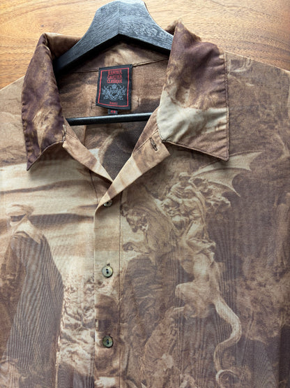 SS1998 Jean Paul Gaultier ‘Bedouins’ Mesh Long Sleeve Shirt