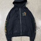 Chrome Hearts Camo ‘Horseshoe’ Logo Zip-Up Hoodie