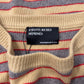 AW2024 Enfants Riches Deprimes Distressed Cashmere Striped Short Sleeve Sweater