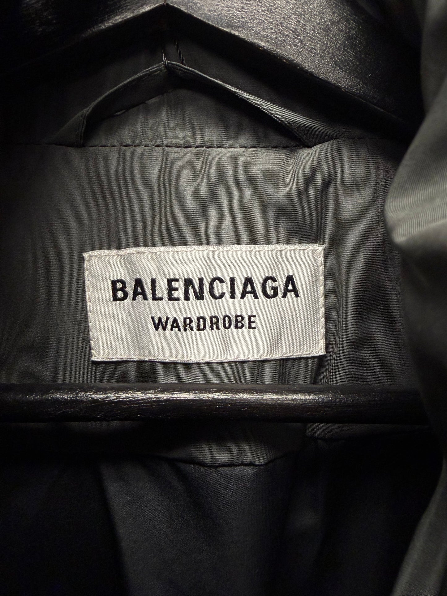 Balenciaga ‘Sports Icon Logo’ Black Down Filled Puffer Jacket