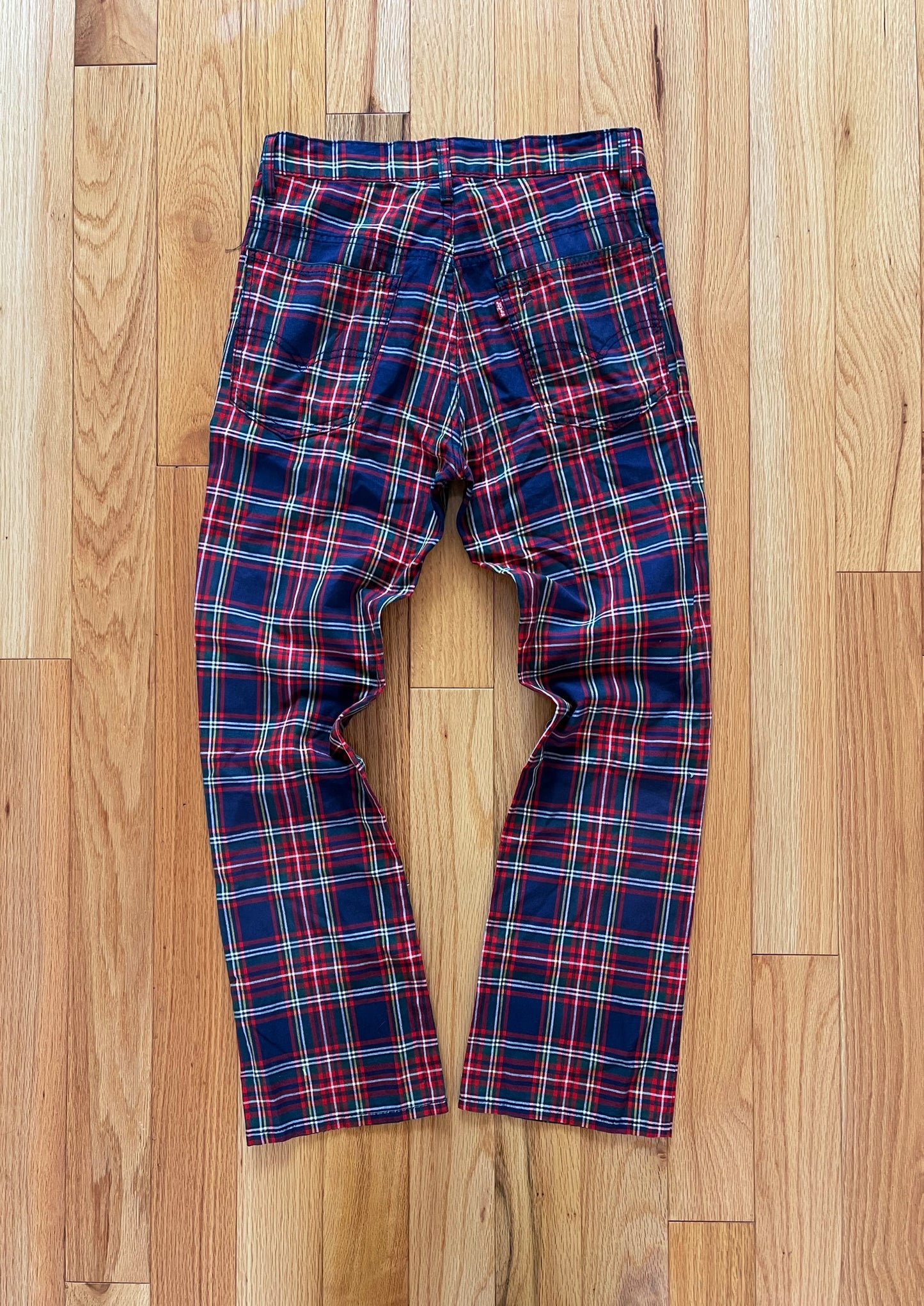 Spring Summer 2002 Junya Watanabe x Levi’s ‘Poem’ Plaid Trousers