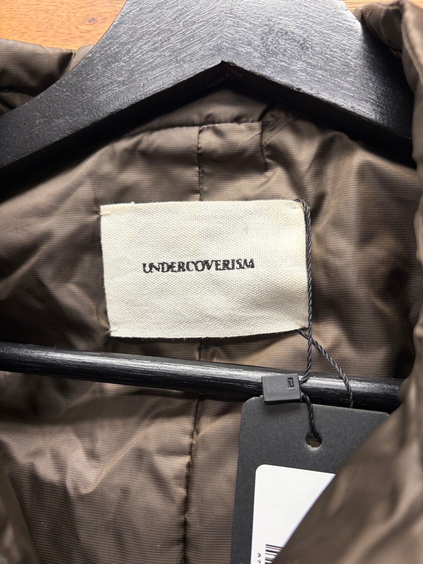 AW2011 Undercover ‘Underman’ Brown Down Filled Security Vest