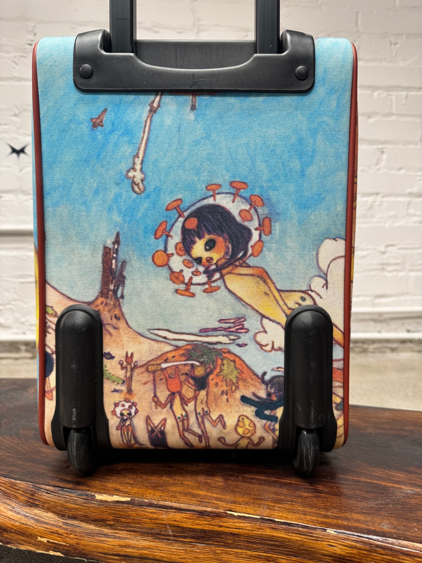 AW2004 Issey Miyake x Aya Takano Roller Suitcase