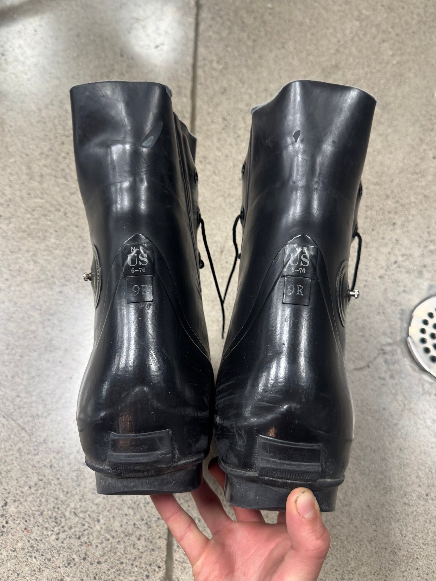 Vintage US Military Black Bunny Boots