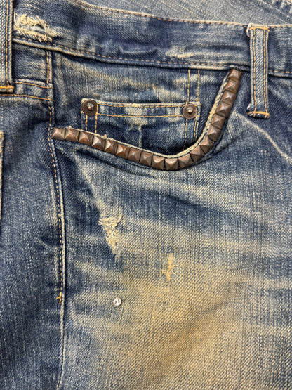 Hysteric Glamour Studded Skinny Jeans