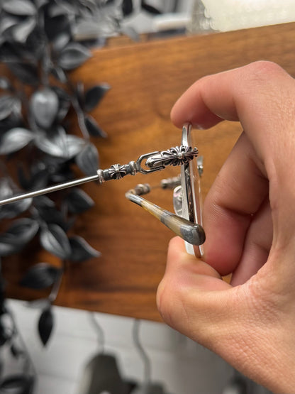 Chrome Hearts ‘Bubba’ Tortoiseshell Circle Shape Glasses