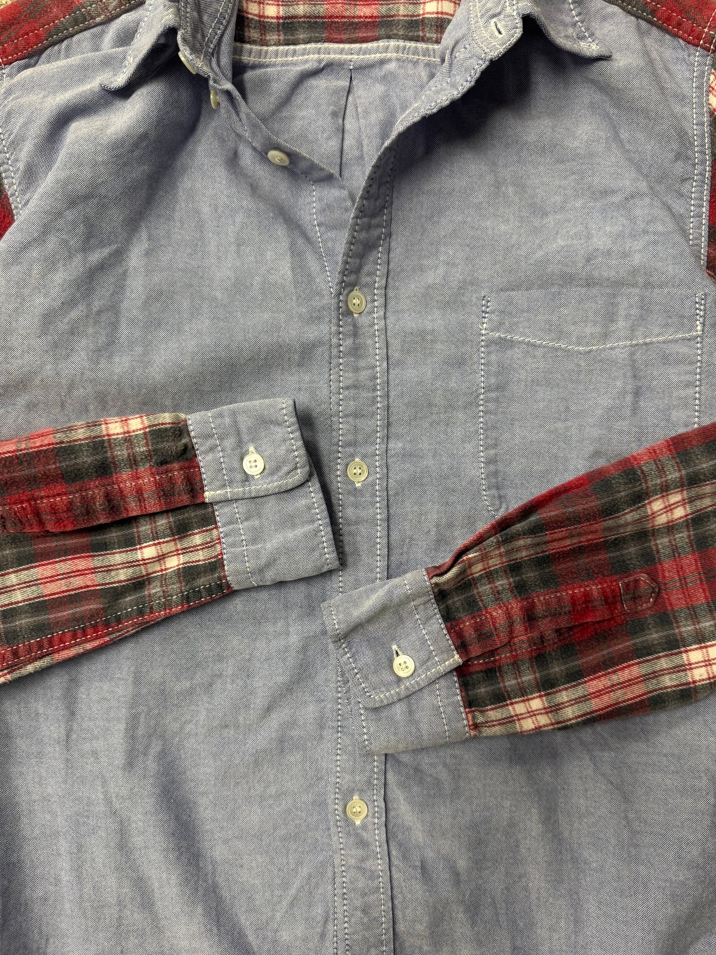 SS2011 Comme Des Garçons Tartan Plaid Button Down Shirt