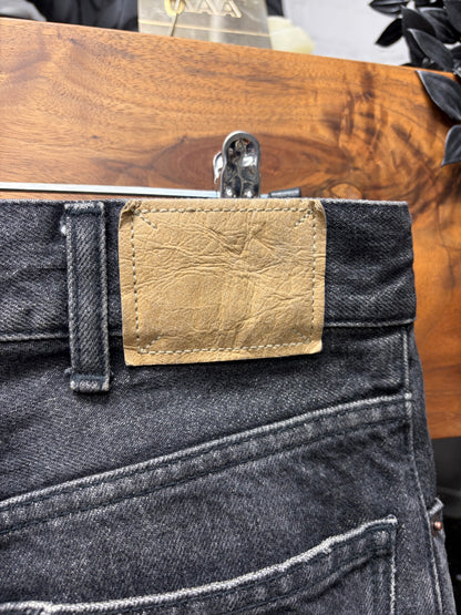 Celine ‘W_FL_011’ Washed Black Wide Leg Denim