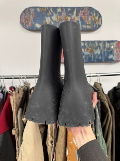 Balenciaga Black ‘Trooper’ Combat Boots