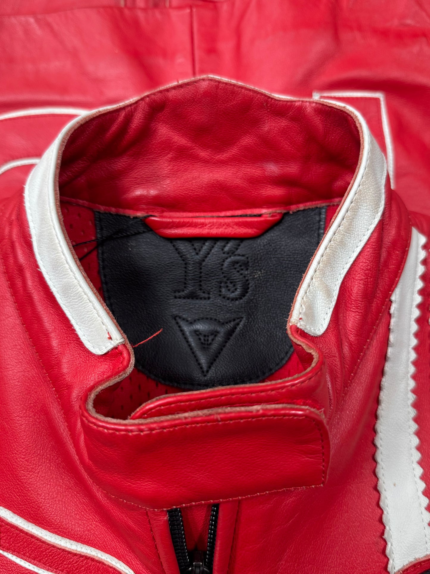 SS2005 Yohji Yamamoto x Dainese Motorcycle Leather Racing Jacket