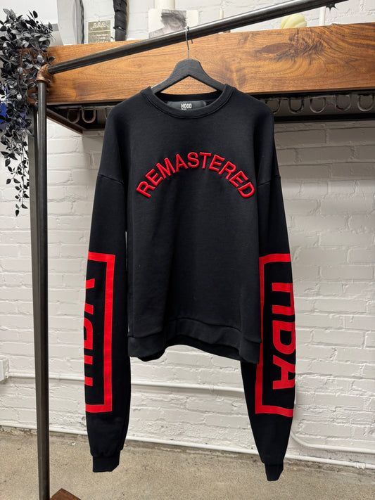 AW2016 Hood by Air ‘Remastered Brutality’ Elongated Sleeve Sweatshirt