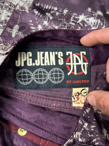 Vintage Jean Paul Gaultier Purple Full Print Pants