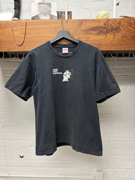 SS2022 Supreme ‘Love That Supreme’ Black Graphic T-Shirt