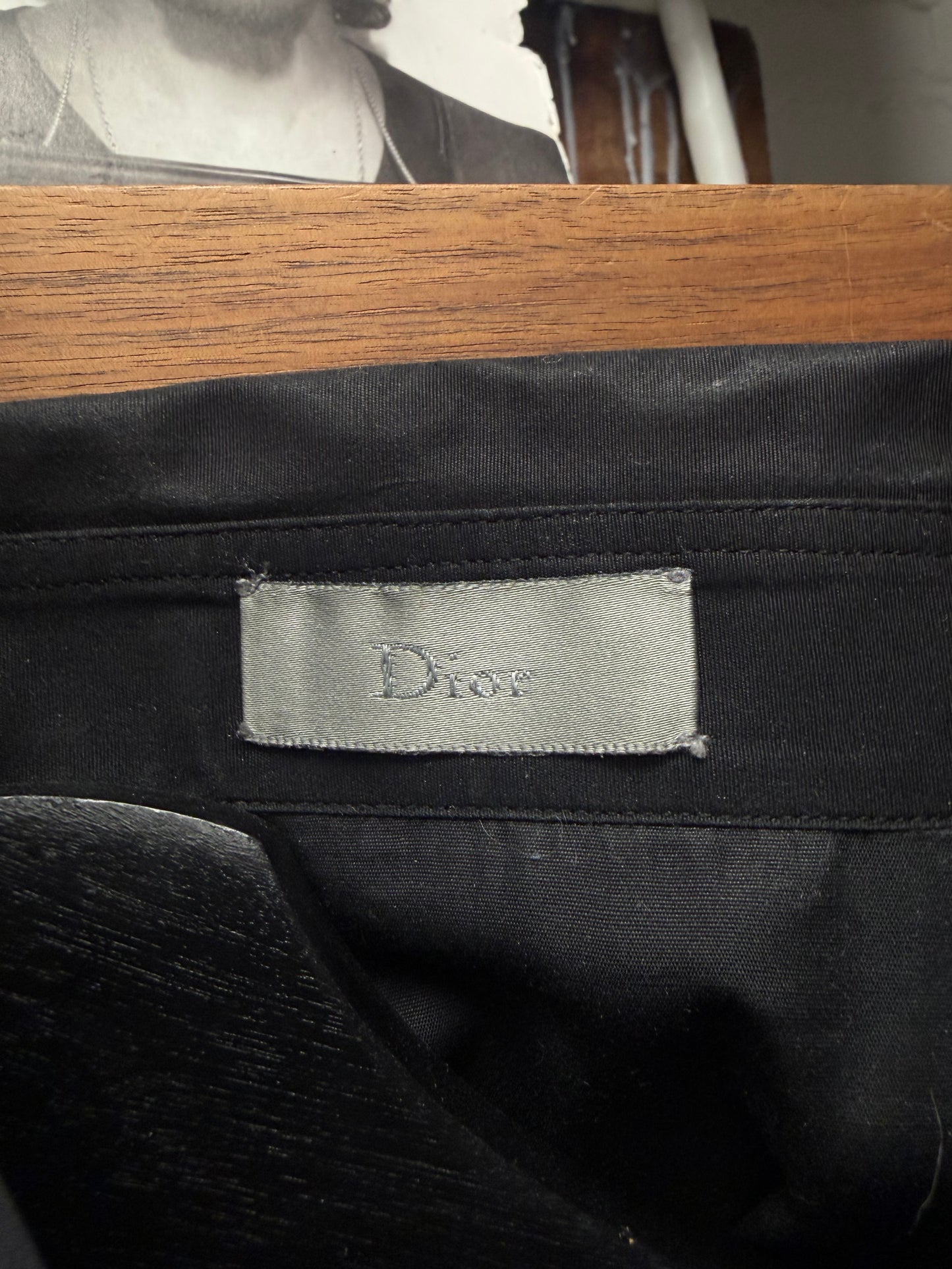 Dior Homme Basic Black Button Down Shirt
