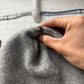 Chrome Hearts Cashmere ‘Flooded’ Leather Cross Patch Beanie