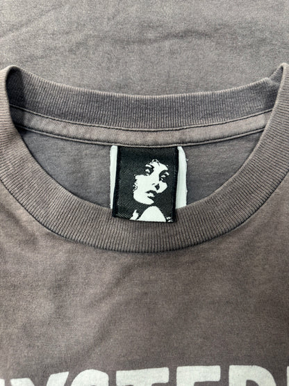 2000s Hysteric Glamour Brown ‘Sun Faded’ Graphic T-Shirt