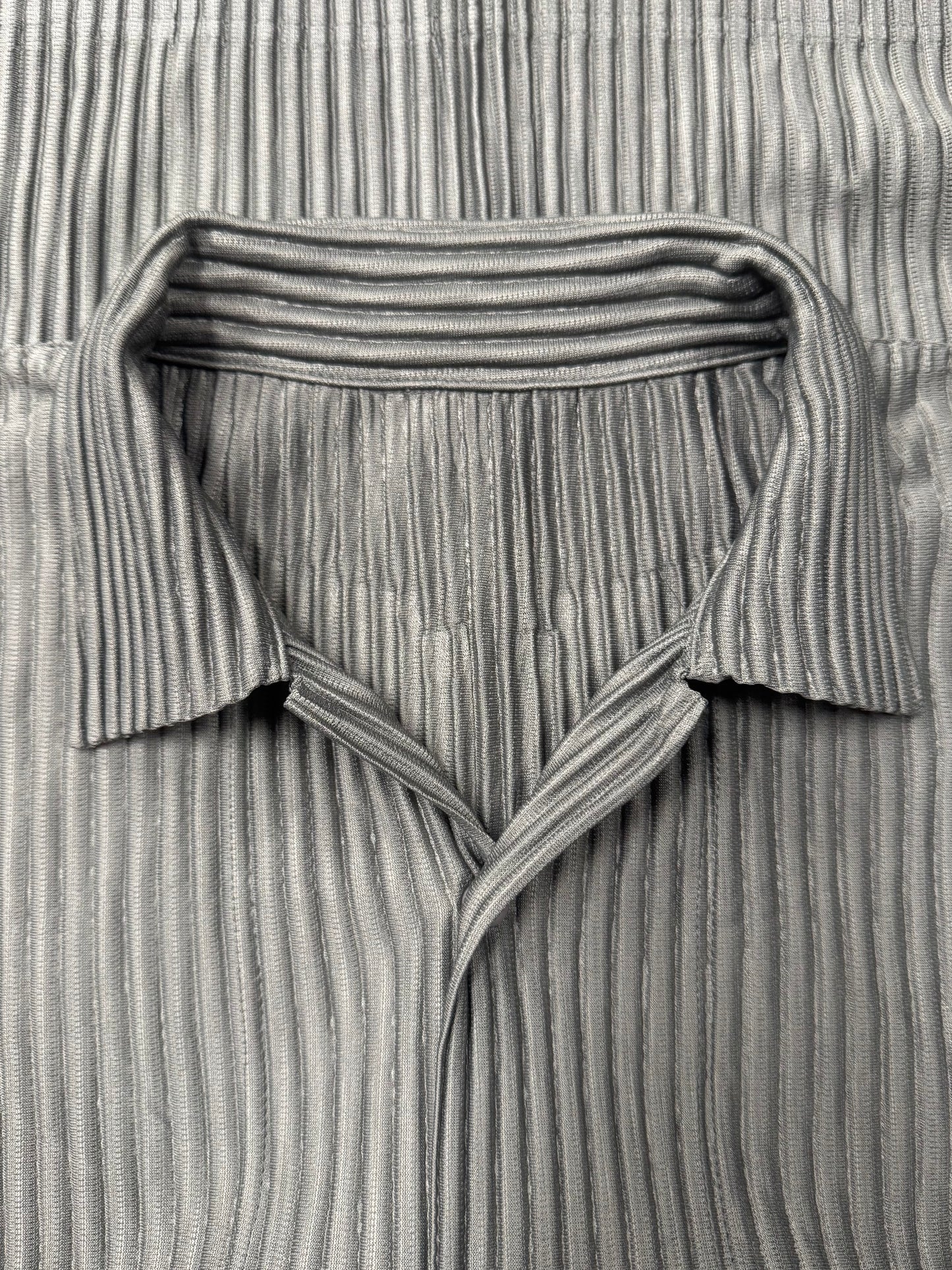 Issey Miyake ‘Homme Plisse’ Pleated Button Snap Jacket