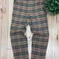 Vintage Burberry Nova Check Monogram Wool Trousers
