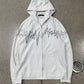 SS2006 Undercover ‘Klaus’ Soundwaves Zip Up Hoodie