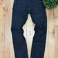 Bape ‘Star Sta’ Logo Raw Blue Bootcut Denim