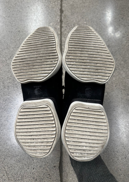 SS2014 Rick Owens x Adidas Black Leather Tech Runners